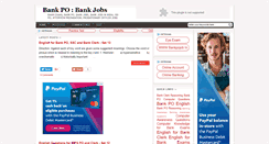 Desktop Screenshot of bankpojobs.com